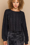Ali cable knit sweater