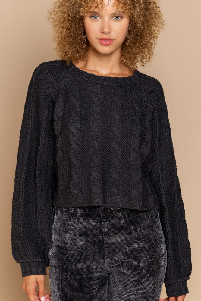 Ali cable knit sweater