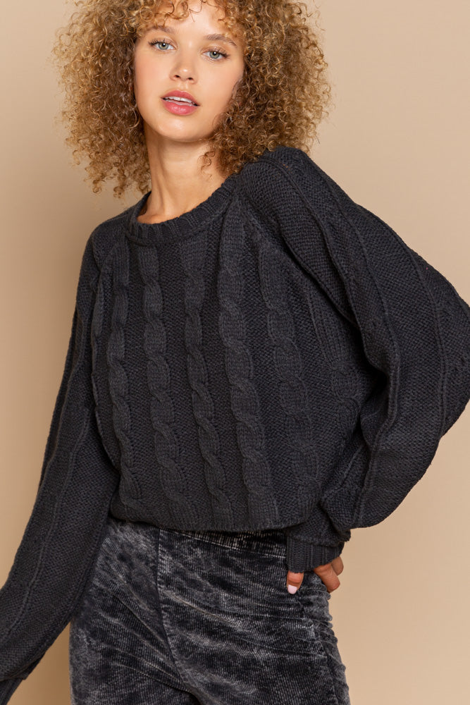 Ali cable knit sweater