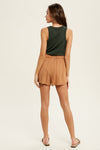 Courtney sleeveless ribbed bodysuit