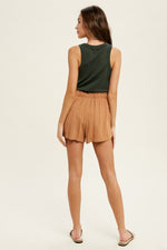 Courtney sleeveless ribbed bodysuit