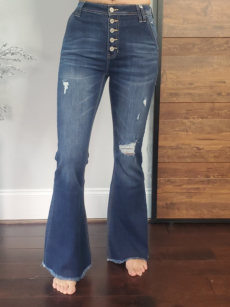 Stephanie kancan flare jeans