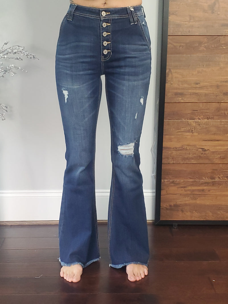 Stephanie kancan flare jeans