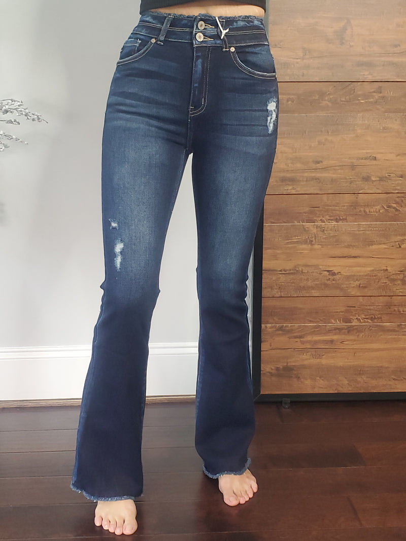 Amelia kancan flare jeans