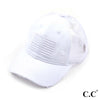 CC brand American flag baseball cap