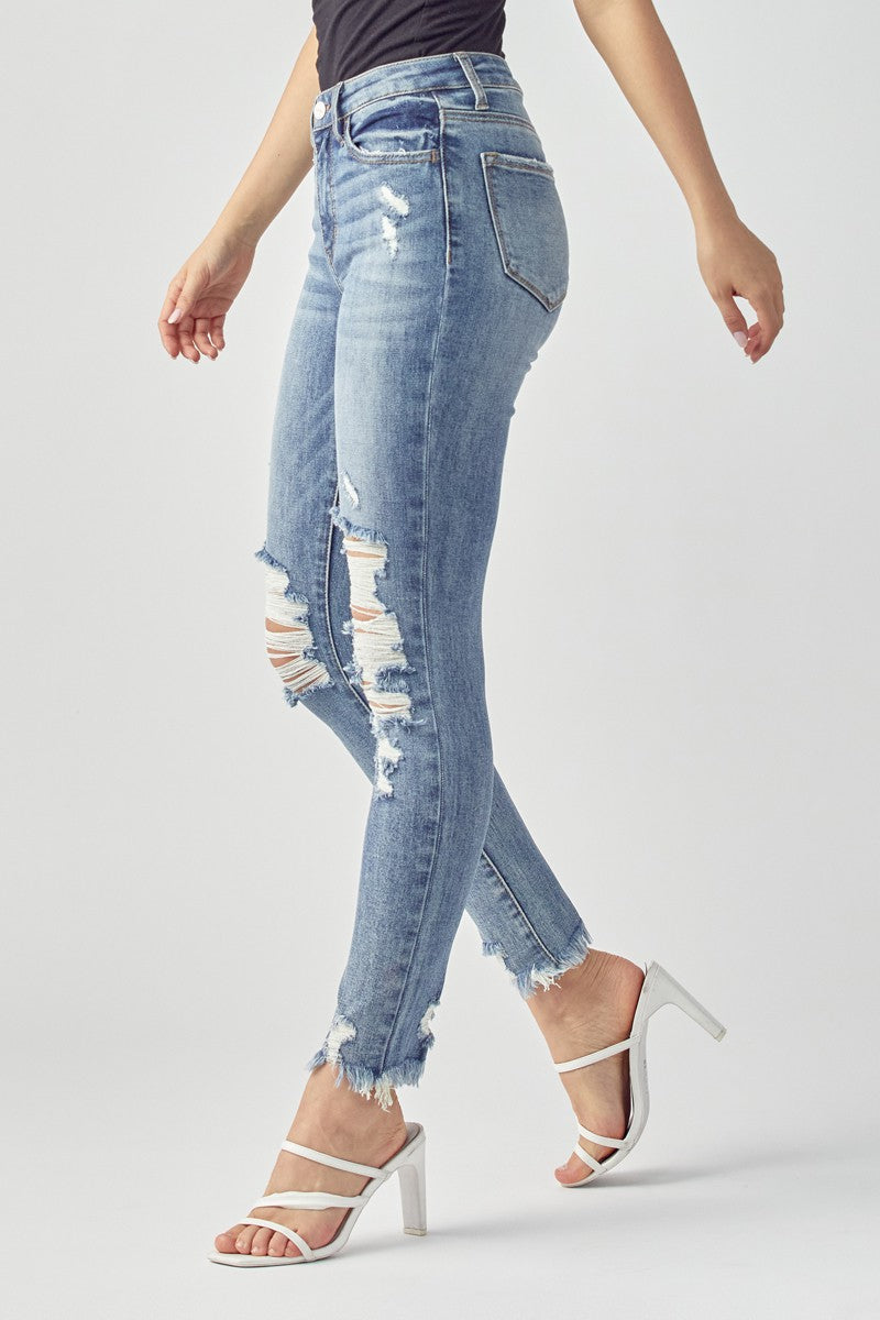 Kori Risen mid-rise skinny jeans