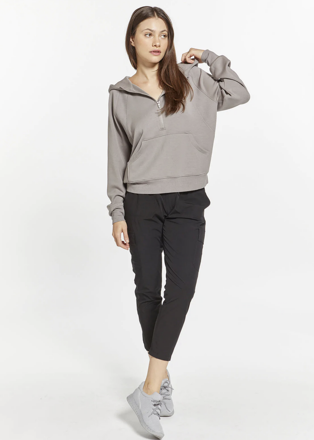 Alaina half zip hoodie