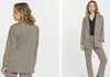 Tana houndstooth pattern blazer