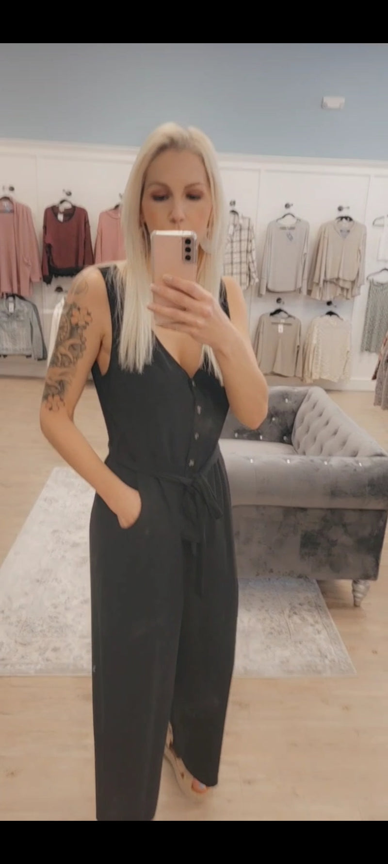 Wendy v neck jumpsuit