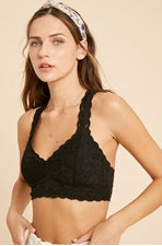 Stella padded racerback bralette