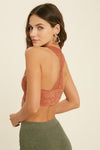 Stella padded racerback bralette