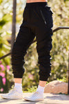 Layla cinched sides joggers