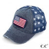 CC brand American flag baseball cap