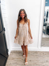 Melissa floral tiered mini dress
