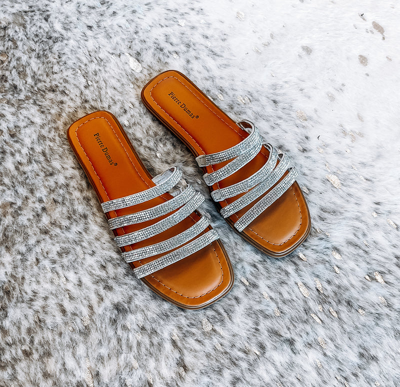 Maddi sparkly sandals
