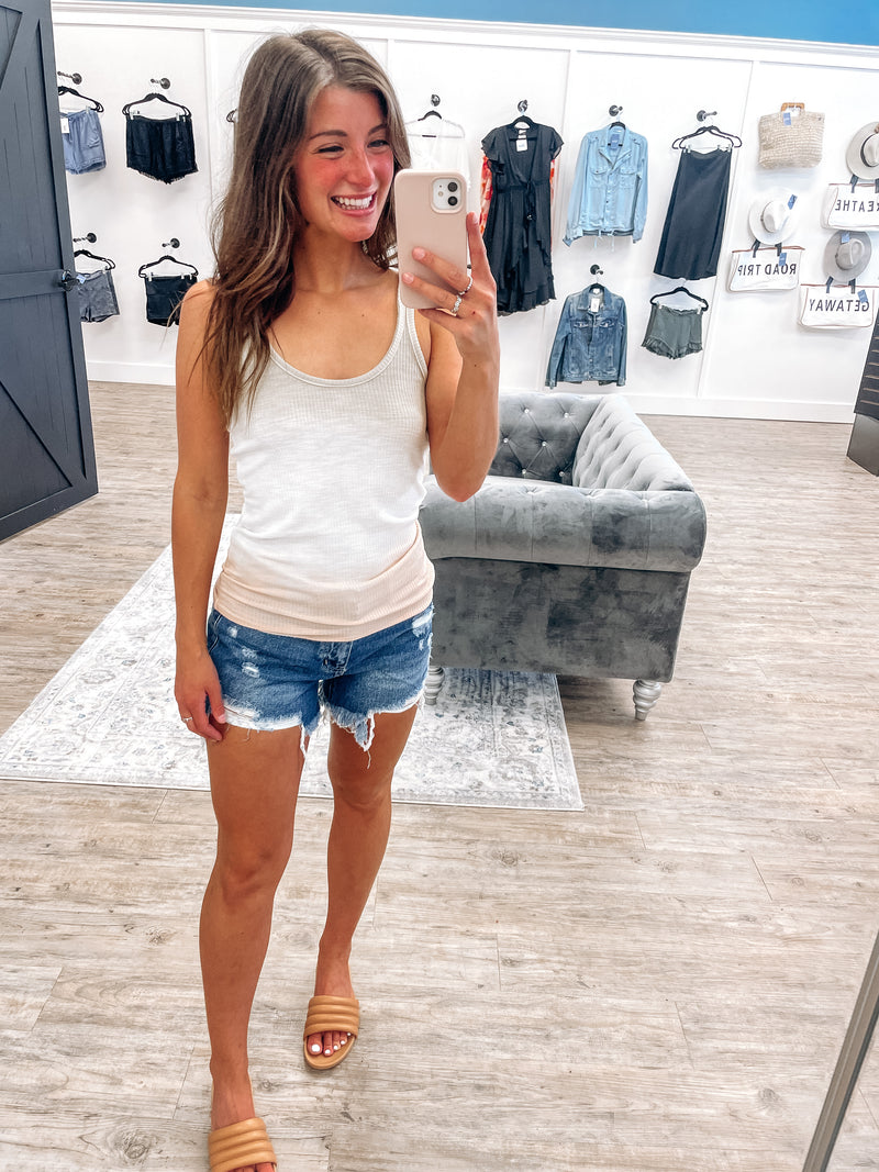 Claire dip dyed tank