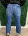 Kim flying monkey crop jeans