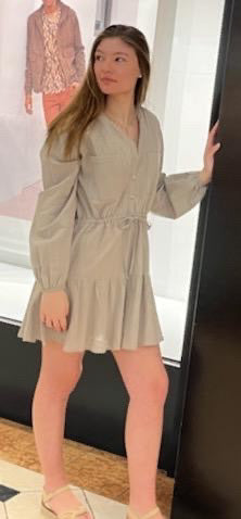 Beyonce balloon sleeve mini dress