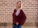 Caroline distressed sweater