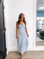 Chandra printed midi dress