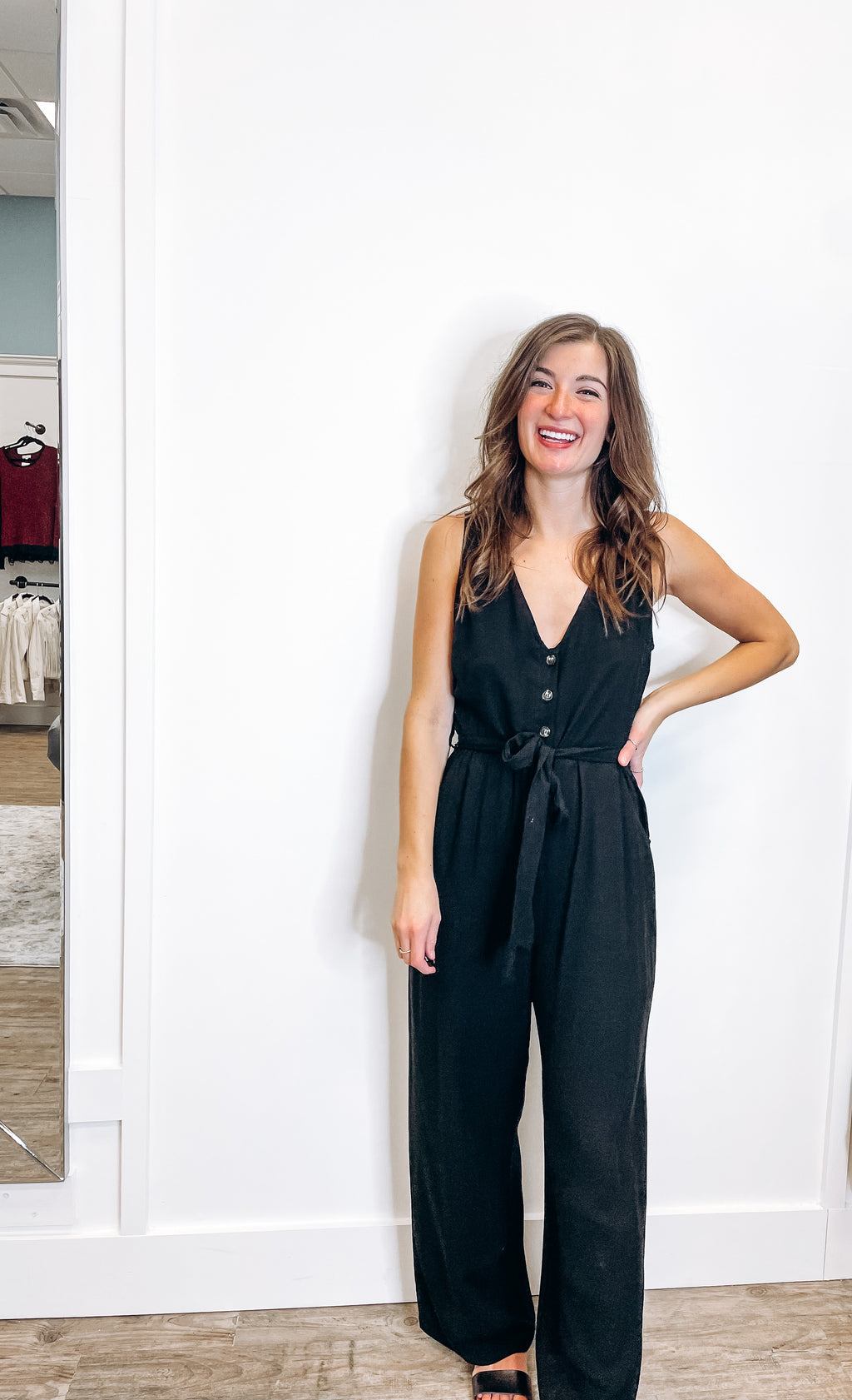 Wendy v neck jumpsuit