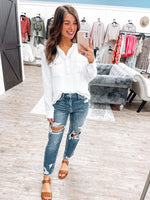 Kim flying monkey crop jeans