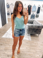 Vee Vervet stretchy shorts
