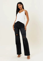 Amina wide leg jeans