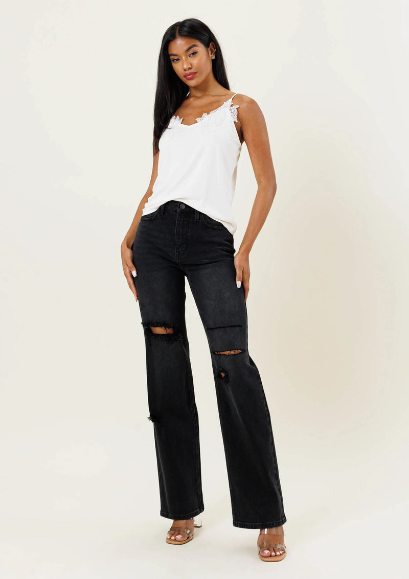 Amina wide leg jeans