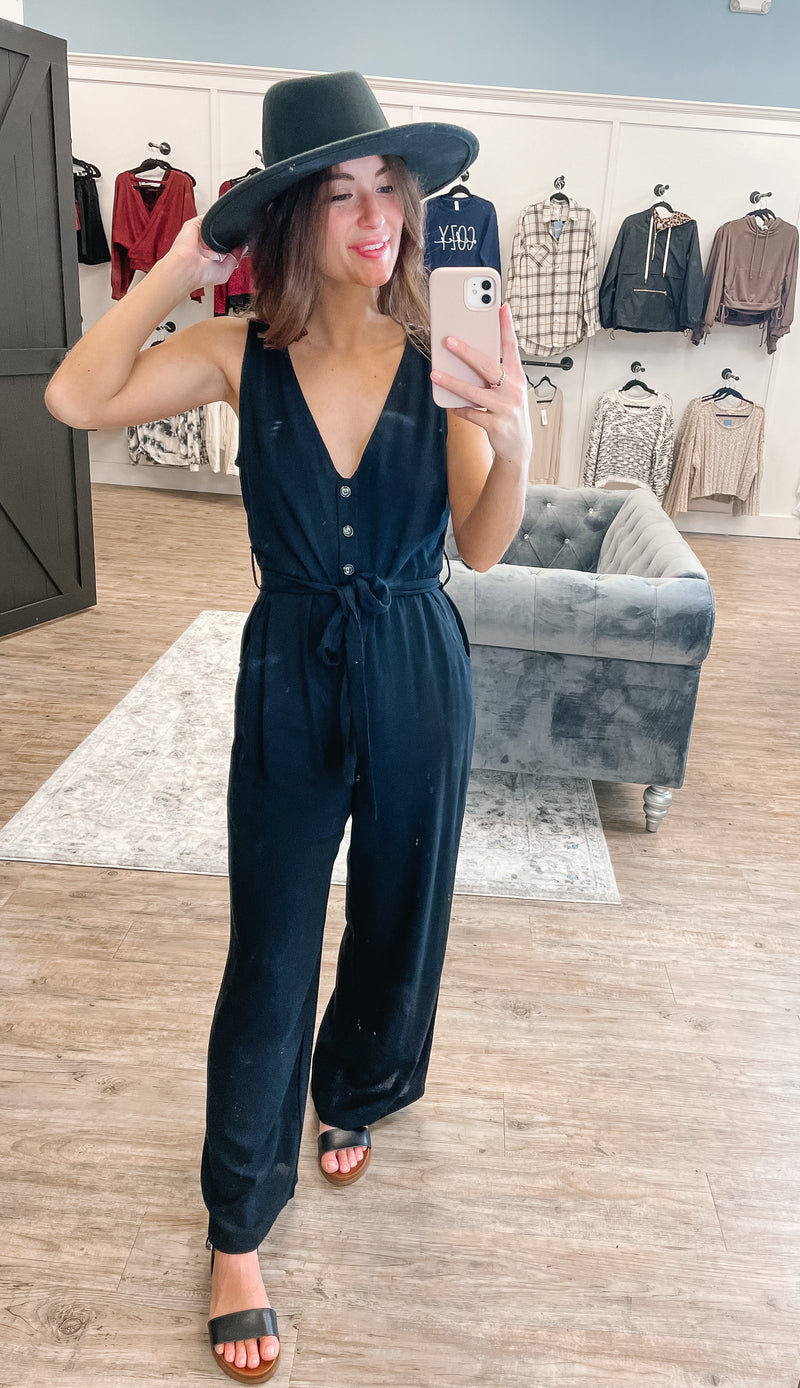 Wendy v neck jumpsuit