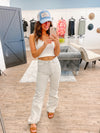 Carly vervet 90s flare jeans