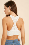 Stella padded racerback bralette