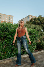 Stephanie kancan flare jeans