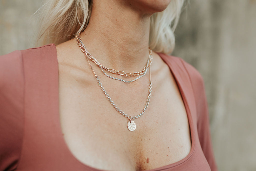 I AM LOVED LAYERED NECKLACE